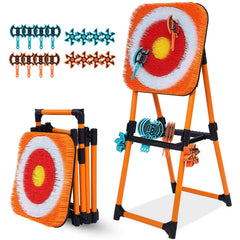 Sidske front view folded target showing portable design and quick setup benefit