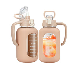 SIEROZUR front view of glass bottle showing clean design and capacity benefit