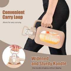 SIEROZUR soft-touch handle side shot showing comfortable carry feature