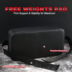 Simgoing strap attachment secured to bench providing non-slip, reliable hold