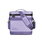 Simple Modern Day Cooler front view showing compact lavender design and capacity benefit