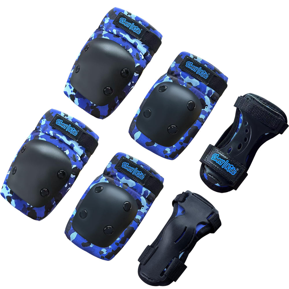 Simply Kids front view of full protective set showing complete coverage and safety