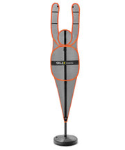 SKLZ D-Man front view showing full silhouette and arms for realistic defense