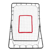 SKLZ PitchBack front view showing frame and net, clear training layout benefit