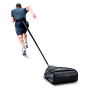 SKLZ SpeedSac front view showing shell and straps for portable resistance training
