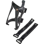 SKS Topcage front view showing bottle retention and easy access benefit