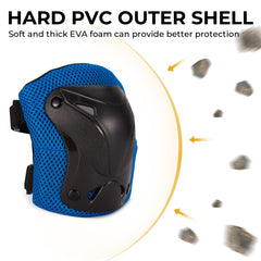 SKT HP wrist guard palm support showing reinforced protection benefit