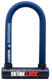SKUNKLOCK front view showing robust U‑lock design and visible shackle protection