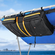 SKYJDM front view of T-top storage bag showing full capacity and neat organization