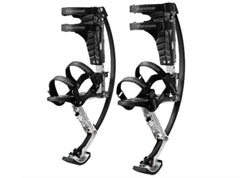 Skyrunner rubber foot pad detail demonstrating skid-proof grip and durability