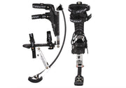 Skyrunner front view showing stilts and secure fit benefit