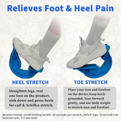 Sleteranpe seated foot stretch demonstration easing plantar fascia tension