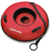 Slippery Racer front view with red cover showing durable handles and secure fit