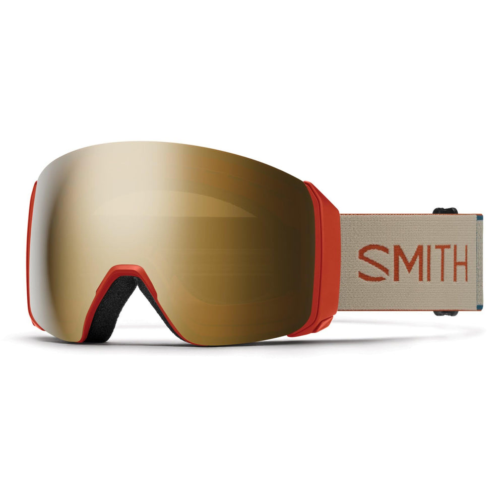 SMITH 4D MAG XL front view showing wide field of vision and clear optics