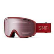 SMITH Blazer front view in Ironwood showing wide field of view and comfort