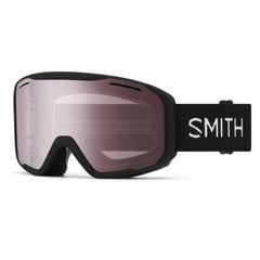 SMITH Blazer front view in black showing wide field of view and sleek frame