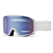SMITH Blazer front view in white showing full frame and wide field of view benefit