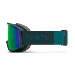 SMITH Green Sol-X mirror lens close-up highlighting glare reduction benefit