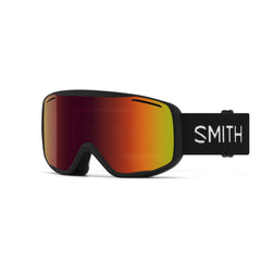 SMITH Rally front view black frame showing full field of vision and comfort