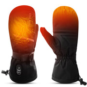 SNOW DEER front view showing mitten shape and durable exterior for warmth