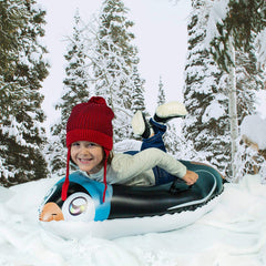 SNOWCANDY rapid-inflate valve closeup for easy setup