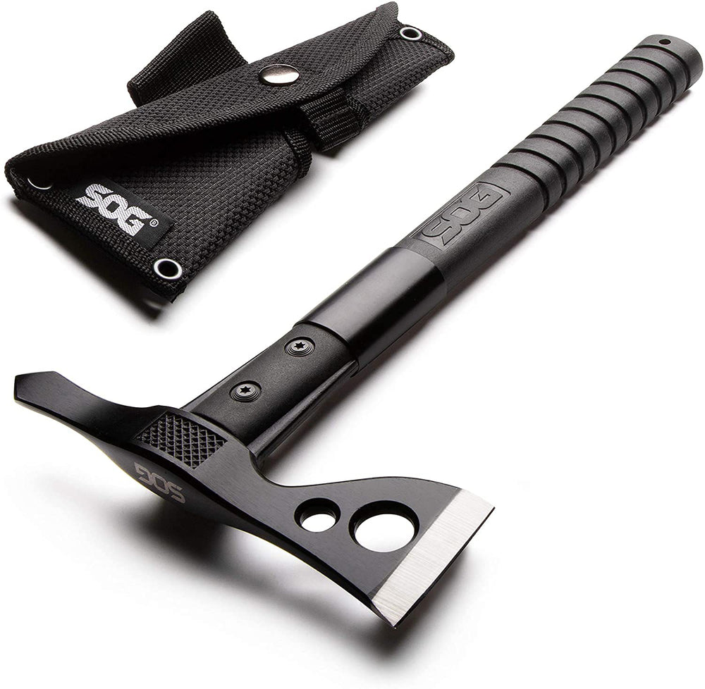 SOG FastHawk front profile showing blade and balance, durable cutting power