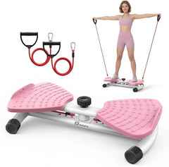 SolidFit waist twister front view showing sturdy platform and stable design for home workouts