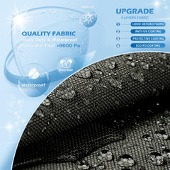 Solim 1200D fabric close-up highlighting durable texture and water resistance