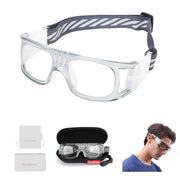 SooGree front view goggles showing protective fit and clear vision