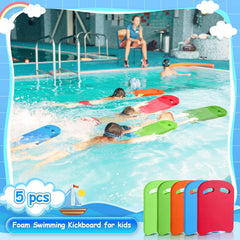 Sosation kickboard in-pool use with child improving kick technique