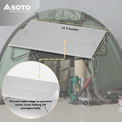 SOTO pop-up action open demonstrating fast setup and convenience