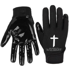 Soulchen gloves front view showing fit and build for confident catches