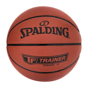 Spalding TF-Trainer front view showing oversized shape and clear branding for better practice