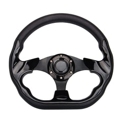Spaorcco front view steering wheel showing clean finish and modern styling benefit