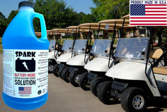 SPARK bottle in hand showing 64 oz size for easy volume comparison