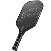 SpartanPanda paddle front face showing clean Toray T700 surface and power benefit