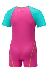 Speedo close-up of neoprene-nylon texture and comfort liner highlighting warmth and stretch
