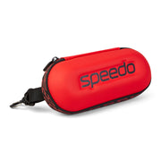 Speedo front view of hard-shell case showing durable protection