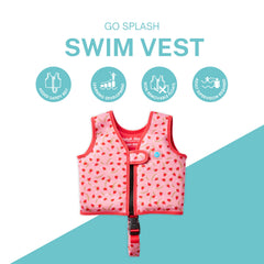 Splash About Go Splash close-up of neoprene texture showing soft, quick-drying comfort