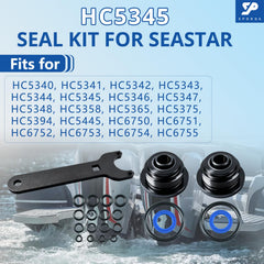 SPORDA seal glands detail demonstrating precise fit for SeaStar cylinders