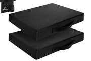Sportneer front view of stadium seat cushion showing durable cover and profile for comfortable sitting