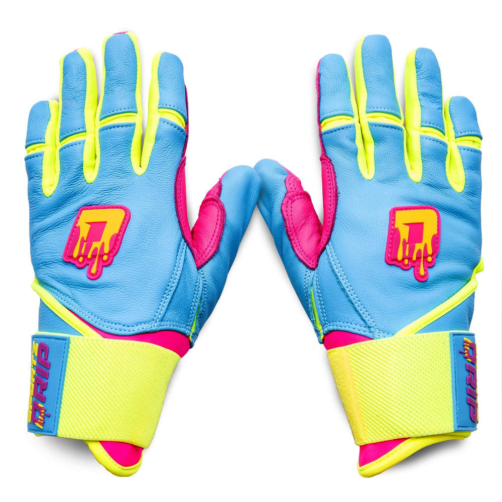 Sportz Drip Volt front view showing neon colors and fit benefit