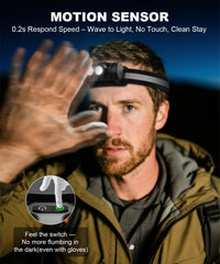 Spriak headband with helmet clips displaying reflective strap for secure, visible wear
