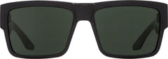 Spy Optic Cyrus close-up of Happy Gray Green lens enhancing color and contrast