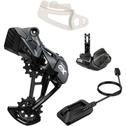 SRAM GX1 Eagle AXS rear derailleur front view showing precision and reliable shifting