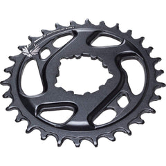 SRAM X-Sync 2 tooth profile close-up highlighting Eagle geometry for secure chain retention