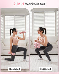 Srsrana shown in dumbbell configuration top view highlighting quick-change convenience
