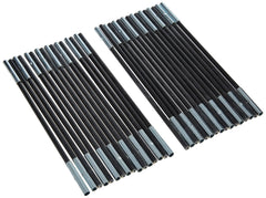 Stansport close-up of shock-corded pole joints showing quick assembly benefit