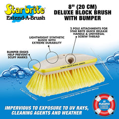 STAR BRITE rubber bumper detail protecting boat finish from scuffs
