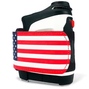 STICKIT front view holding a rangefinder, secures device reliably